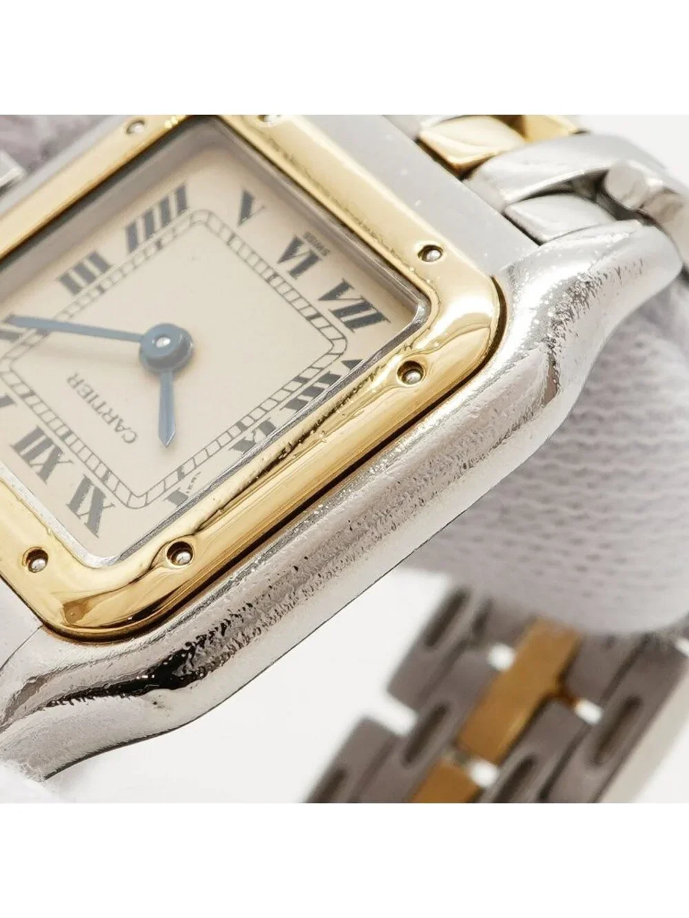 Cartier Panthere SM 1 Row Beige Dial Watch